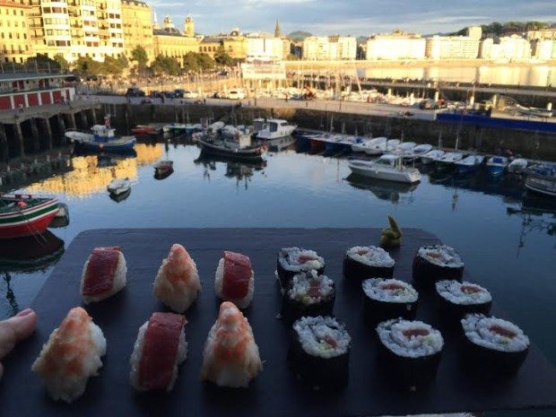 Sushi en el Puerto Donostia