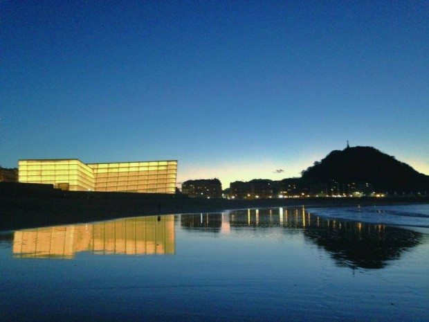 Zurriola Kursaal San Sebastian Donostia sisters and the city