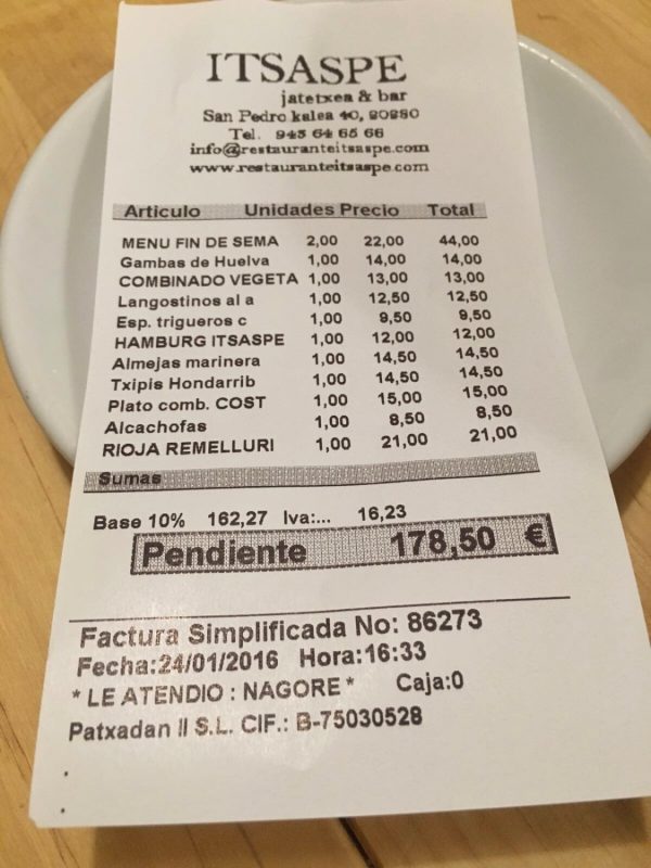 Itsaspe Hondarribia Fuenterrabia