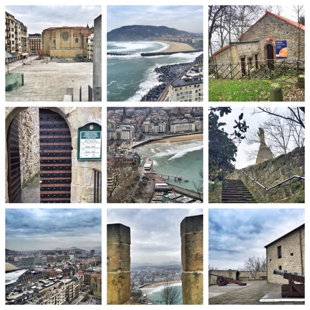 Donostia San Sebastian Basque Country Urgull Cementerio de los ingleses, Best views of San Sebastian