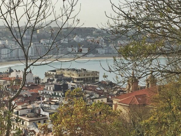 Donostia San Sebastian Basque Country Urgull Cementerio de los ingleses, Best views of San Sebastian