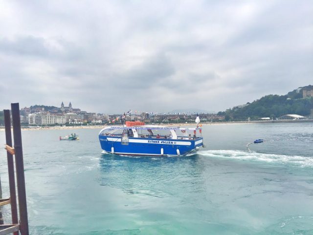 isla santa clara san sebastian donostia