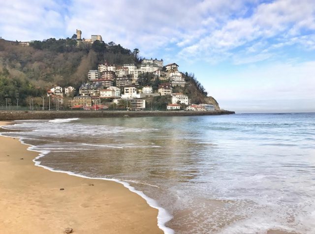 Donostia San Sebastian Sisters and the city 