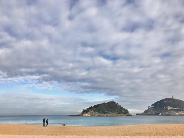 Donostia San Sebastian Sisters and the city 