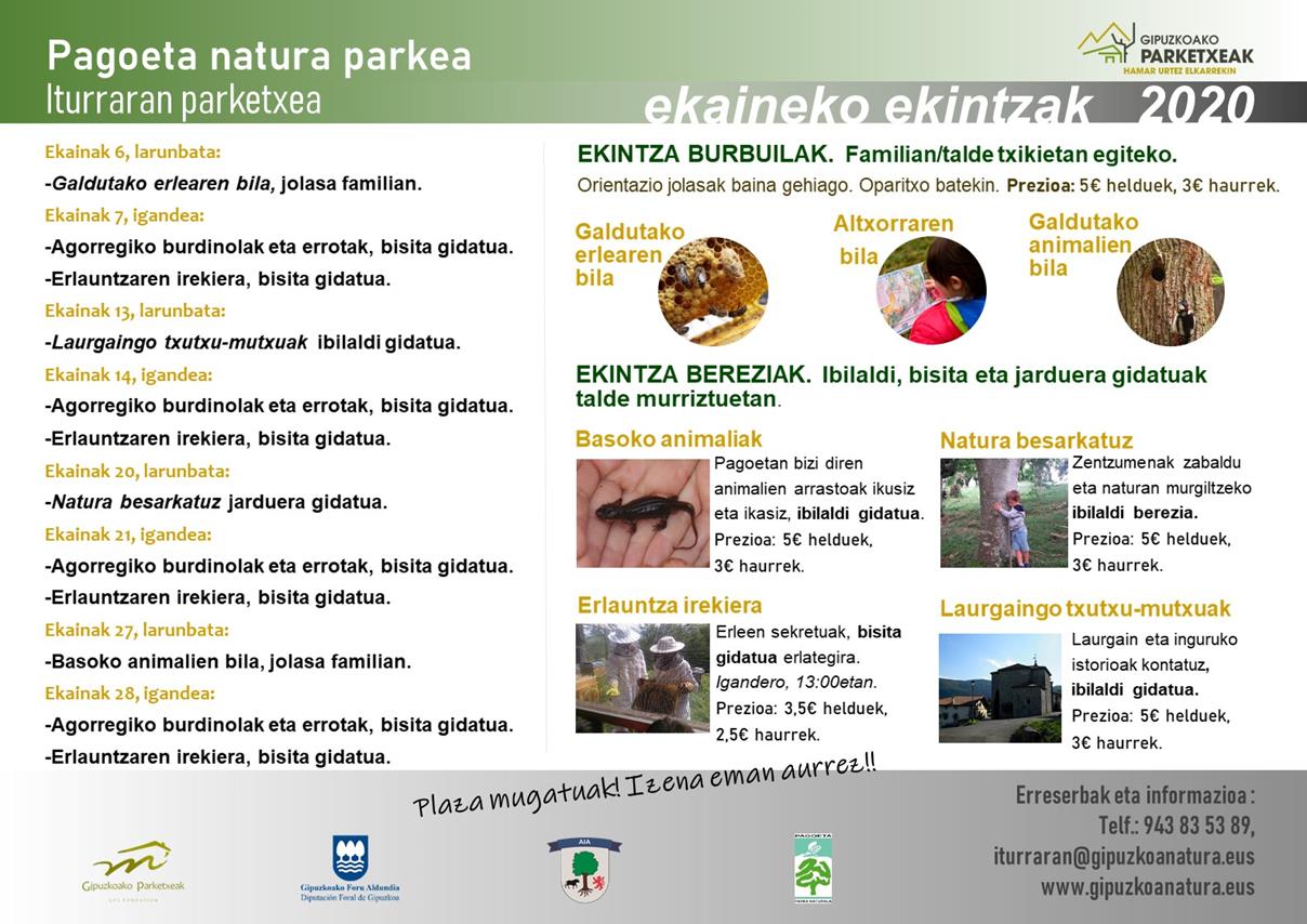 Actividades- iturraran-parketxea