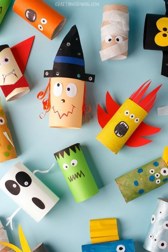 Manualidades-rollo-papel-higienico-halloween