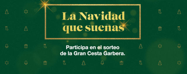 Garbera Navidad sorteo