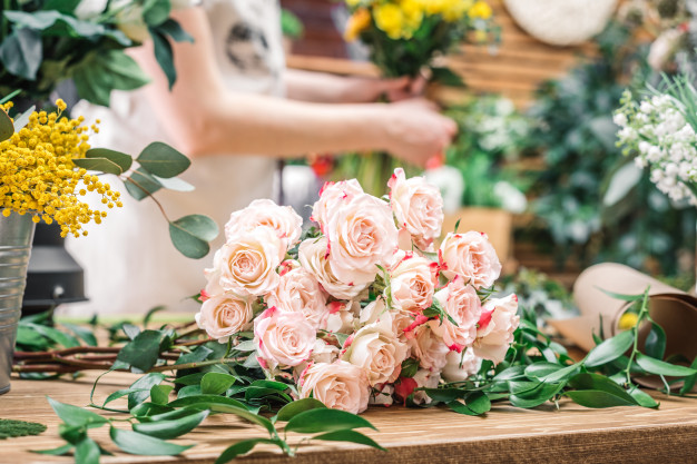 Ramo de Flor Seca Tonos Rosas - Endanea Garden - Idea Regalo