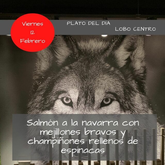 Lobo plato del día