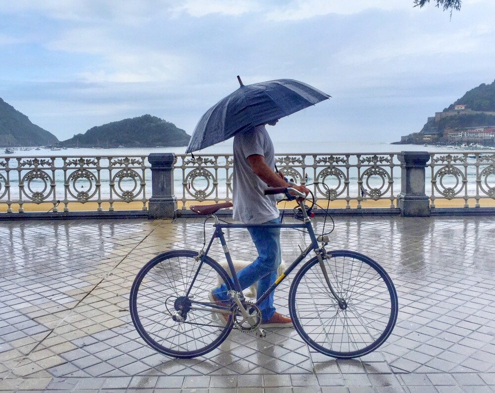 Donostia lluvia