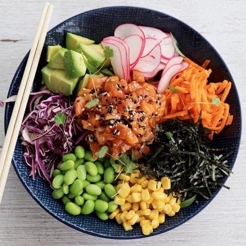 Alabama Café poke bowl