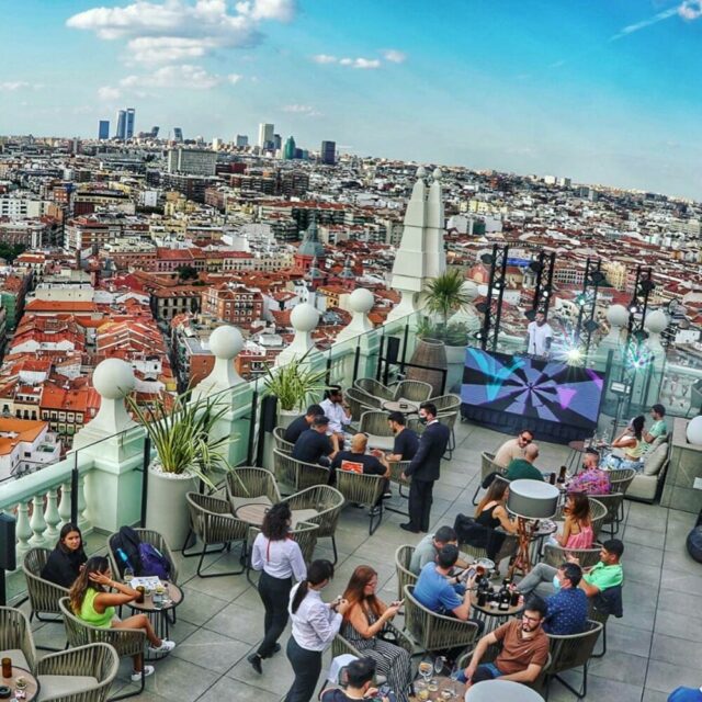 Terraza Hotel Riu Madrid