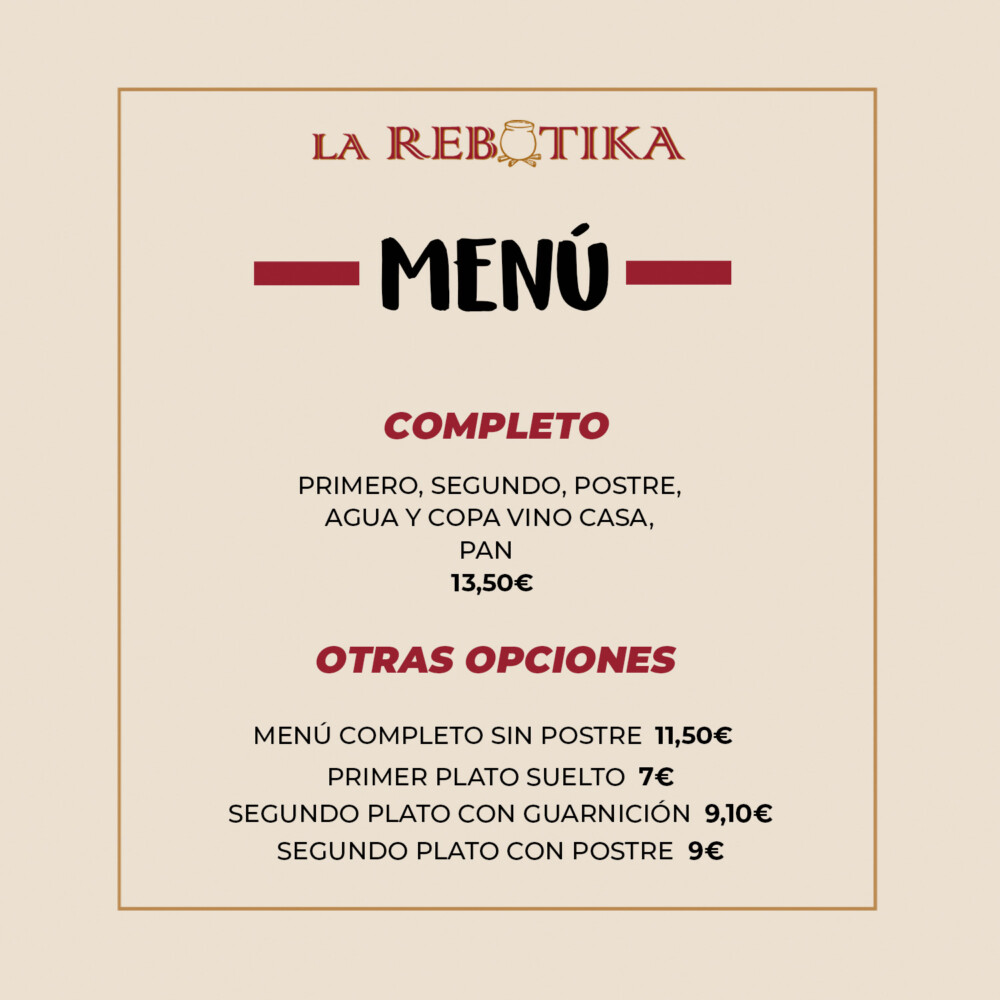 rebotika_menu