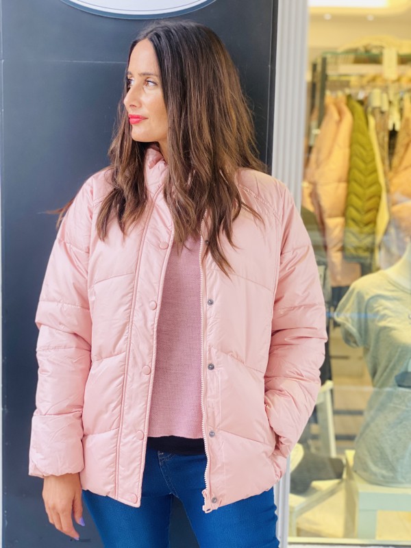 Molupita abrigo rosa