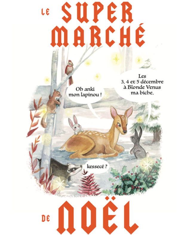 Super Marche Noel Burdeos
