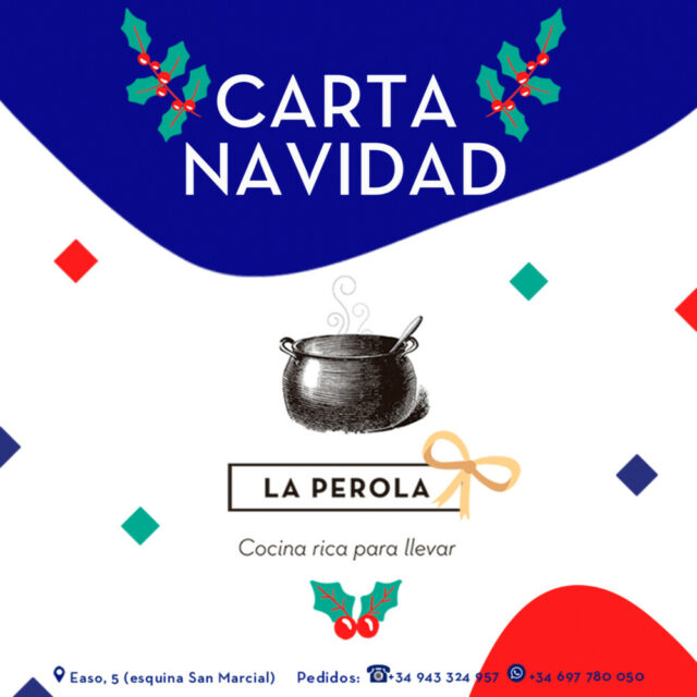 la perola carta navidad